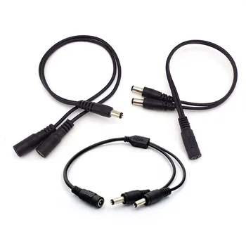 1 2 Modul DC Cablul de Alimentare 5.5x2.1mm de sex Masculin la Feminin Jack Conector Cablu prelungitor pentru CCTV aparat de Fotografiat a CONDUS Lumina Benzi