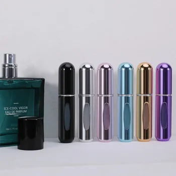 1 BUC 5 ml 8 ml de unică folosință Mici Flacoane de Calitate Superioară Parfum Spray Recipient de Aluminiu Sticlă Goală Instrument de Călătorie Lichid, Sticle de Parfum