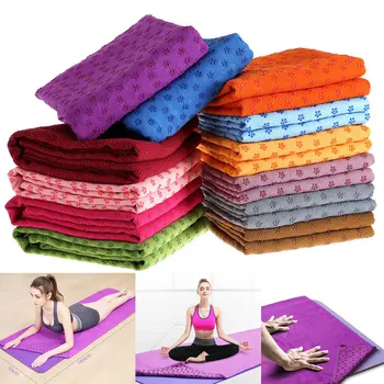 1 buc Yoga Mat Moale Anti-alunecare absorbant de Sudoare Exercițiu de Sport în aer liber Pătură Pentru Camping