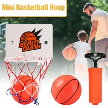 1 set mini-cos de baschet Copii Joc de Baschet Sport Jucărie Reglabil pentru Băieți și Fete în aer liber pentru Copii Jucarii de Baie Cadou