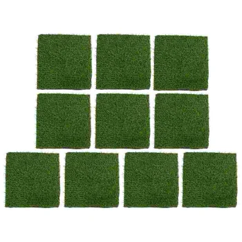 10 Buc Pui De Stabilire Mat Cuiburi Carpete Lavabile Covor De Iarbă Artificială Tampoane De Plante Acvatice