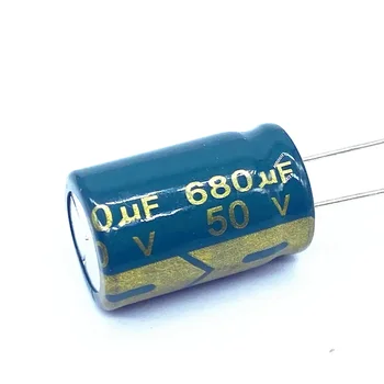 10buc/lot 50v 680UF aluminiu electrolitic condensator de dimensiunea 13*20 de 680UF 20%
