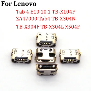 10buc Micrro Mufa USB Port de Încărcare Conector Pentru Lenovo Tab 4 E10 10.1 TB-X104F ZA47000 Tab4 TB-X304N TB-X304F TB-X304L X504F