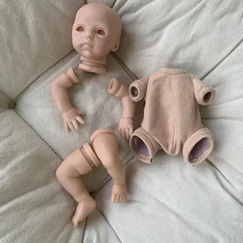 10Inch DIY Păpuși Reborn Gol Piese Papusa Bebe Păpuși Kit Pânză Corpul Membrelor Cap Jucărie Kituri Portabil Mini Papusa Real în Căutarea Baby Doll