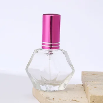 12ml Diamant în Formă de Sticlă Transparentă Reîncărcabile Sticla de Parfum Spray Gol Atomizor Eșantion Flacoane Cosmetice Containere pentru Călătorie