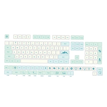 137Keys PBT Keycap XDA Sublimare Tastelor pentru Tastatura Mecanica
