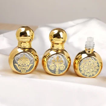 15ml Parfum Dozator Sticla Portabil de Sticla Mini-Ulei Esential Roll-On Sticle Returnabile Mic Eșantion de Sub-Recipient de Sticla