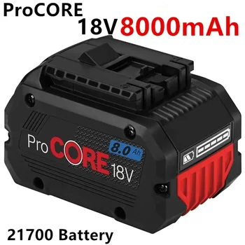 18V 8000mAh ProCORE Surogat Baterii für 18V Professionelle Sistem fără Fir Werkzeuge BAT609 BAT618 GBA18V80 21700 Zelle