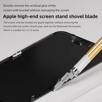 1buc Clei Îndepărtarea Lamei pentru IPhone X-12 13 14 15 Pro Max Ecran LCD Frame Ramă Suport Adeziv de Curățare Lopata Lama Kit