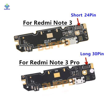 1BUC Pentru Xiaomi Redmi Note 3 Pro Portul de Încărcare Conector Bord Piese Flex Cablu Pentru Redmi Note 3 USB Port de Încărcare