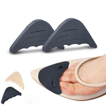 1Pair Antepiciorului Introduce Pad Pentru Femei tocuri Deget de la picior Plug Jumătate Burete de Pantofi, Picioare Pernă de Umplutură Tălpi Anti-Durere Tampoane