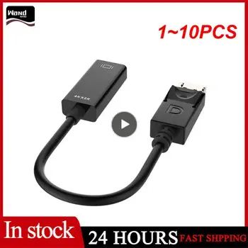 1~10BUC la HDMI compatibil cu transfer prin cablu DisplayPort mici shell DP la HDMI video compatibil cu cablu de transfer 4K 60Hz