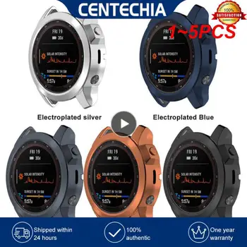 1~5PCS Caz Ceas Pentru Garmin Fenix 7 7 7X Ceas Inteligent Caz de Protecție din Cauciuc Moale Shell 7 Safir Solare Smartwatch, Accesoriu