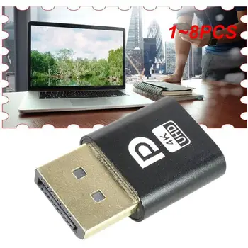 1~8PCS Manechin Virtual Display Adapter EDID fără cap Emulator 4K Displayport DP Ecran Virtual de Accesorii Pentru placa Video