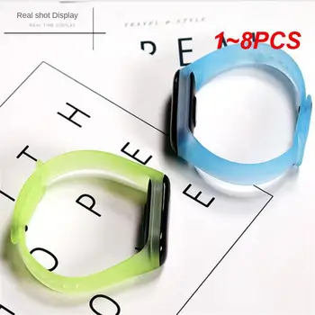 1~8PCS Watchband Glazura de Puternic Și Durabil, Design la Modă Moderată Moliciune Confortabil De purtat Carmen Brățară