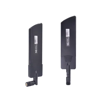 2 BUC 5G/3G/4G/GSM Full Band Adeziv Stick Omni Wireless Inteligent Metru de Router Module Obține 40DBi Antena, Negru SMA Male