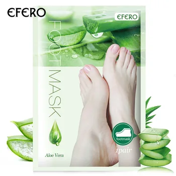 2 buc Aloe Peeling pentru Picioare Masca Pentru Picioare Picioare Mască de Exfoliere Șosete Pedichiura Anti Crack Toc Elimina Pielea Foot Patch