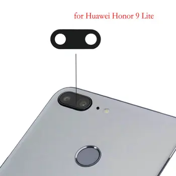 2 buc/lot Coopart Noi din Spate aparat de Fotografiat lentilă de sticlă de înlocuire pentru Huawei Honor 9 Lite/ Onoarea 10 Lite cu autocolant