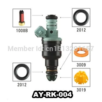 200pcs/cutie 0280150415 injectorului de Combustibil kituri de reparații microfiltru filtru cu inel o mașină de spălat garnitura pivotului capac pentru bwm 328i 528is(AY-RK004)