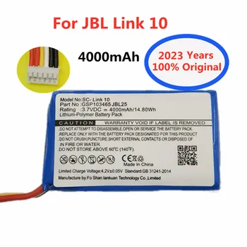 2023 Ani 100% Original Nou Difuzor Bluetooth Wireless a Bateriei Pentru JBL Link-ul de 10 Link10 4000mAh Pachet Difuzor Bateria GSP103465
