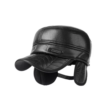 2023 Iarna Bumbac Solid de protecție pentru Urechi Casquette Baseball Cap Reglabil în aer liber Snapback Pălării pentru Bărbați 232