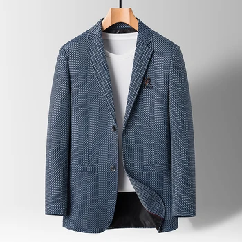 2023 tip Boutique de Moda pentru Bărbați de Afaceri Versiunea coreeană Domn Subțire Frumos Casual Brand de Moda Britanic Gazdă Nunta Blazer