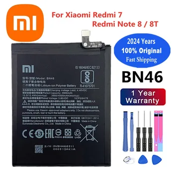 2024 de Ani BN46 Original Baterie Pentru Xiaomi Redmi Nota 8 8T Note8 Note8T Redmi 7 Redmi7 4000mAh Baterie Telefon Mobil + Instrumente