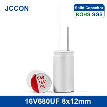 20buc JCCON BAIE Solid Condensator Electrolitic 16V680UF 8x12 DIY placa Grafica Placa de baza Oiginal