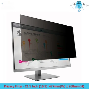 21.5 inch mai Noi de promovare ecran negru filtru de confidențialitate pentru jocuri PC monitor ODM negru protector de ecran Desktop Raport 16:9