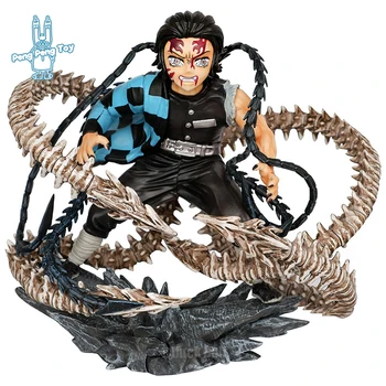 21cm Demon Slayer Regele Demon Tanjiro Figura Anime Kimetsu Nu Yaiba Pvc Acțiune Colecta Figurine Model de Papusa Statuie Jucărie Copil Cadou
