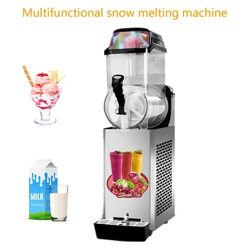220V 1 Rezervor de Zăpadă de Topire Mașină Electrică Automată Moale de Gheață Noroi Nisip Ice Tea cu Suc de Luare a Mașinii Uz Comercial
