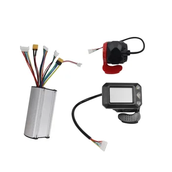 24V 250W Pliere Scuter Controller Kit Scuter Electric Controller Display LCD Frână, de Accelerație de Accelerație Set