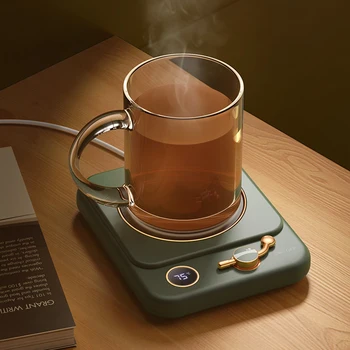 25W Cupa Incalzitor Cana de Cafea mai Caldă Inteligent Placă Electric Fierbinte pentru Ceai Lapte Încălzire Coaster 3 Viteze de Încălzire Pad Ceai Fierbinte factorii de Decizie de 220V