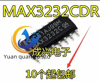 30pcs original nou MAX3232CDR MAX3232C MAX3232 SOP16 RS-232 Linie Driver/Receiver