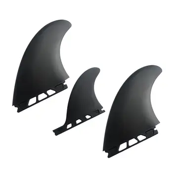3Pcs placă de Surf Aripioare de Înlocuire Eliberare Rapidă placă de Surf Coada Cârma Surfing Fin pentru Longboard Barca Stand up Paddleboard