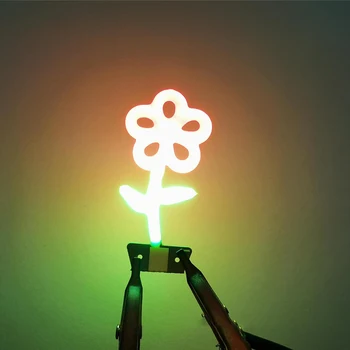 3V CONDUS de Flori în Formă de Edison Flexibil cu Filament de Diode luminoase de Crăciun Petrecere de Vacanță Decorare Lumina DIY Bec Accesorii
