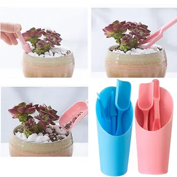 4 Mini-Unelte de Grădinărit Ghiveci de Flori Suculente Plante Bonsai Plantare Kit Grădină Transplantare Instrument de Mână Floare în Creștere Tool Set