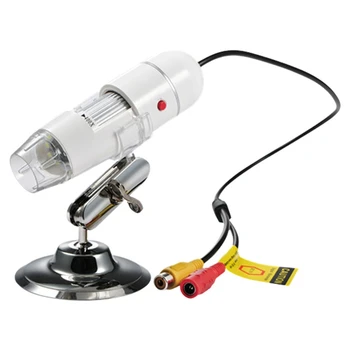 400X-1000X USB Microscop Profesional Coms Senzor TV/AV Interfață Microscop Digital Pentru Electronica Plug SUA