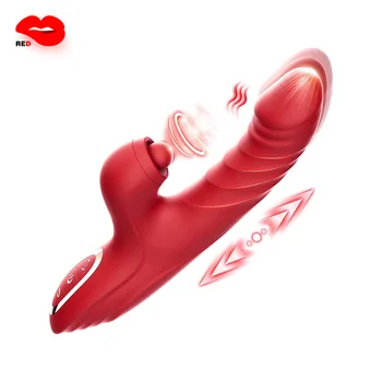 4ni1 Rabbit Vibrator pentru Clitoris sex Feminin Fraier Vid Stimulator Limba Lins G Spot Vibrator consumabile pentru Adulți Vibro Jucării Sexuale pentru Femei