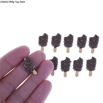 5pcs/lot Păpuși DIY Crocante de Gheață lolly Simulare Alimente in Miniatura Pretinde Jucărie Mini Ice Cream Bar Rășină Pentru Papusi Accesorii