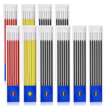 60Pcs 2.8 Mm Creion Umple de Plumb, Solid Tâmplar Creion Rezerve Pentru Creion Mecanic de prelucrare a Lemnului Instrument de Marcare