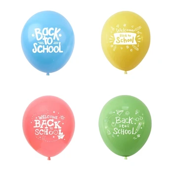 67JB Sărbători Înapoi la Școală Baloane Pachet de 10 Baloane pentru Copil de Școală Băieți Fete Sărbători Promovarea Ridicata