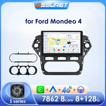 7862 Android Radio Auto Multimedia Player pentru Ford Mondeo 4 MK4 2010 - 2014 2DIN Auto Stereo Audio Video Wireless Carplay GPS