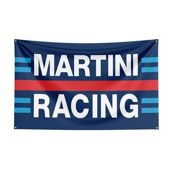 90x150cm Martini Pavilion Poliester Imprimate Masina de Curse Banner Pentru Decor 1