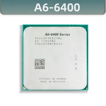 A6-Series A6-6400K A6 6400 A6 6400K 3.9 G Folosit 65W CPU Dual-Core Procesor AD640KOKA23HL/AD640BOKA23HL Socket FM2