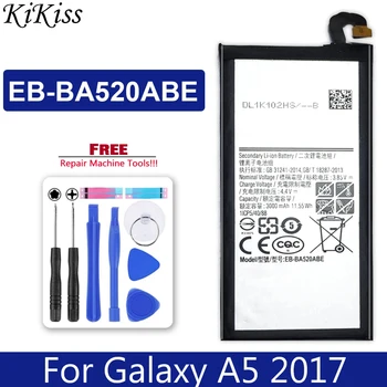 Acumulator de schimb Pentru Samsung Galaxy A5 2017 Ediție A520F SM-A520F EB-BA520ABE 3000mAh cu Cod piesă + Instrumente