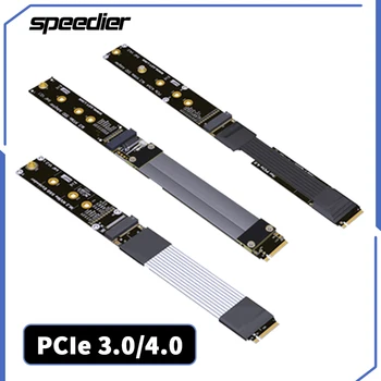 ADT K44SF/R44SF M. 2 pentru NVMe SSD Cablu prelungitor Solid state Drive Coloană Suport pentru Card M2 Pentru PCI Express 3.0 4.0 X4 PCI-E de Argint
