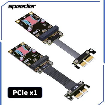 ADT Riser PCI Express 4.0 X1 La mPCIe mini PCI-E (minicard) Extender Adaptor Cablu de Extensie PCI-E PCIe 3.0 1x R16SF R16JF4.0