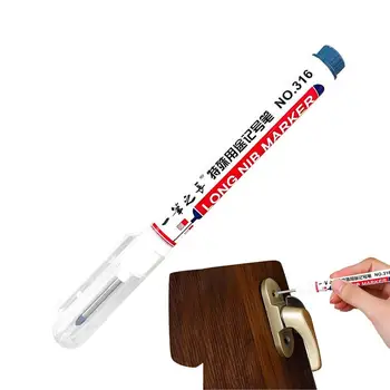 Adâncime Gaură Pen Scriber Instrumente de Marcare Groapă Adâncă Marker Tâmplar Cerneală Marker Multi-scop Adânc Ajunge Markeri Pentru prelucrarea Lemnului
