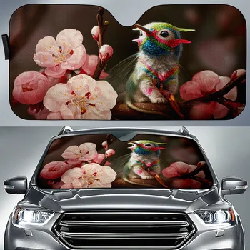 Animale Păsări Auto Parbriz Parasolar Pasăre Fantastică Pliabil Parasolar Universal Accesorii Sedan, SUV-ul Interior de Protecție